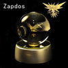 Pokemon 3D Crystal Ball Lamp