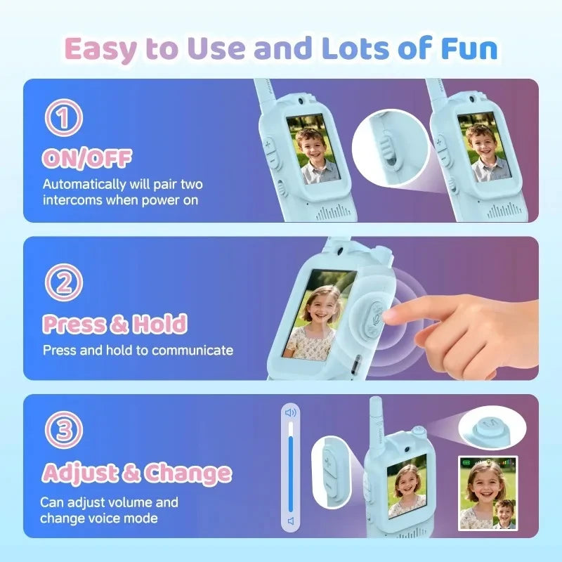 Kids Video Walkie Talkies