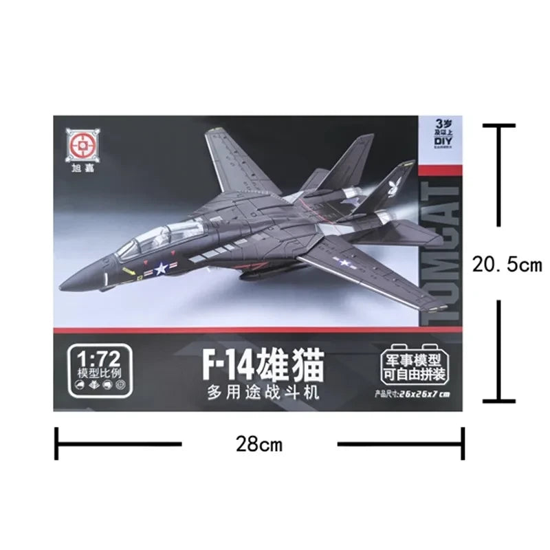 Fighter Jet Building Block Model