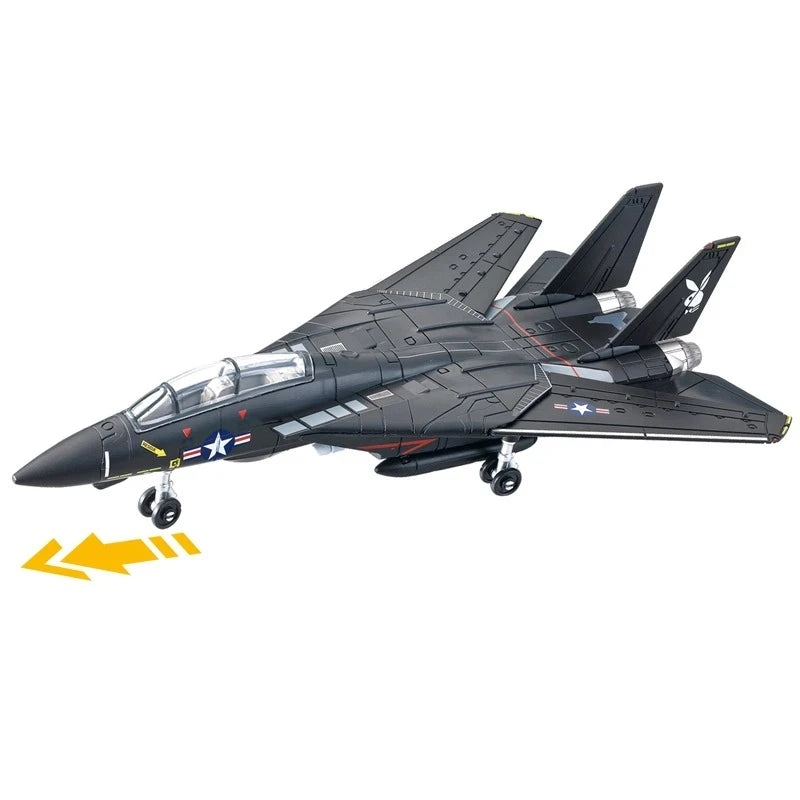 Fighter Jet Building Block Model