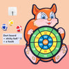 Cartoon Animal Dart Board Sticky Ball Toy