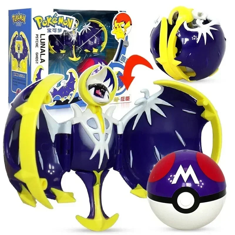 Pokemon Character Toy Ball Action Figurine Set