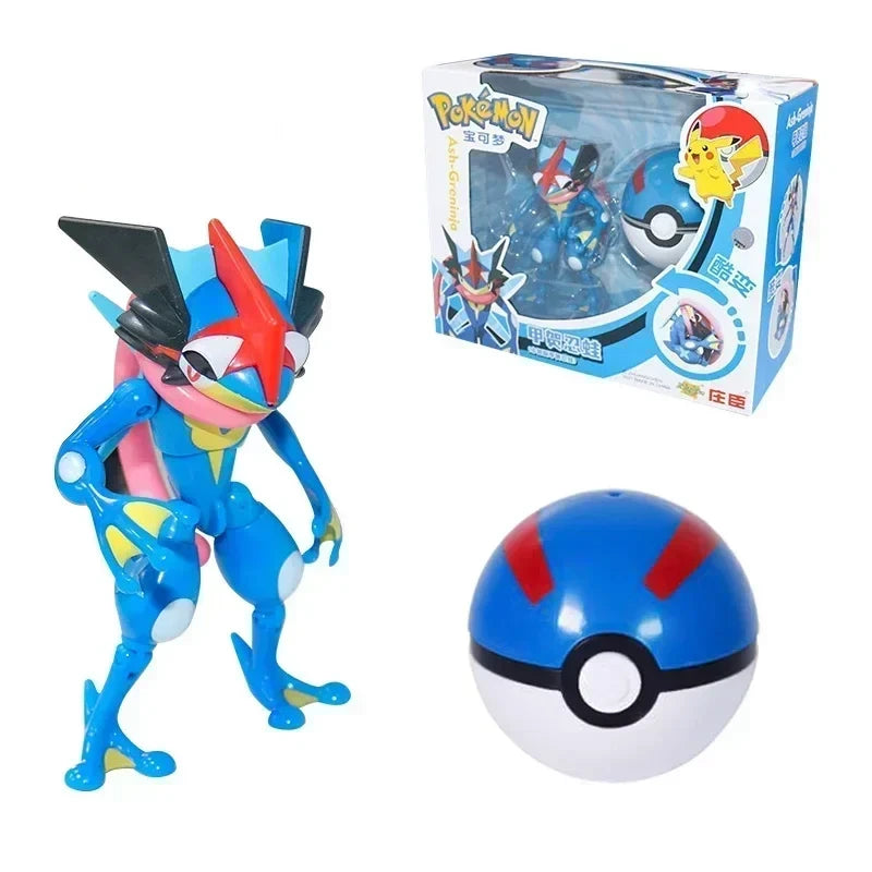 Pokemon Character Toy Ball Action Figurine Set