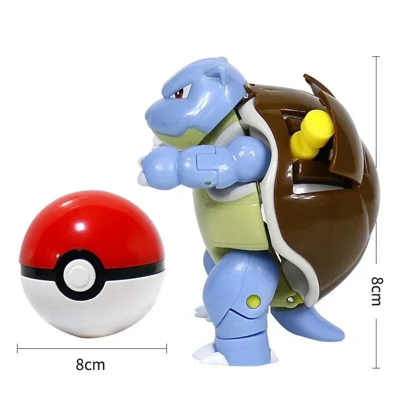 Pokemon Character Toy Ball Action Figurine Set