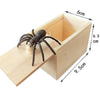 Wooden Spider Prank Box