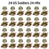 Military Soldier Building Blocks