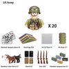 Military Soldier Building Blocks