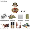 Military Soldier Building Blocks