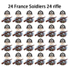 Military Soldier Building Blocks
