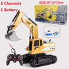 Remote Control Engineering Vehicle Toy