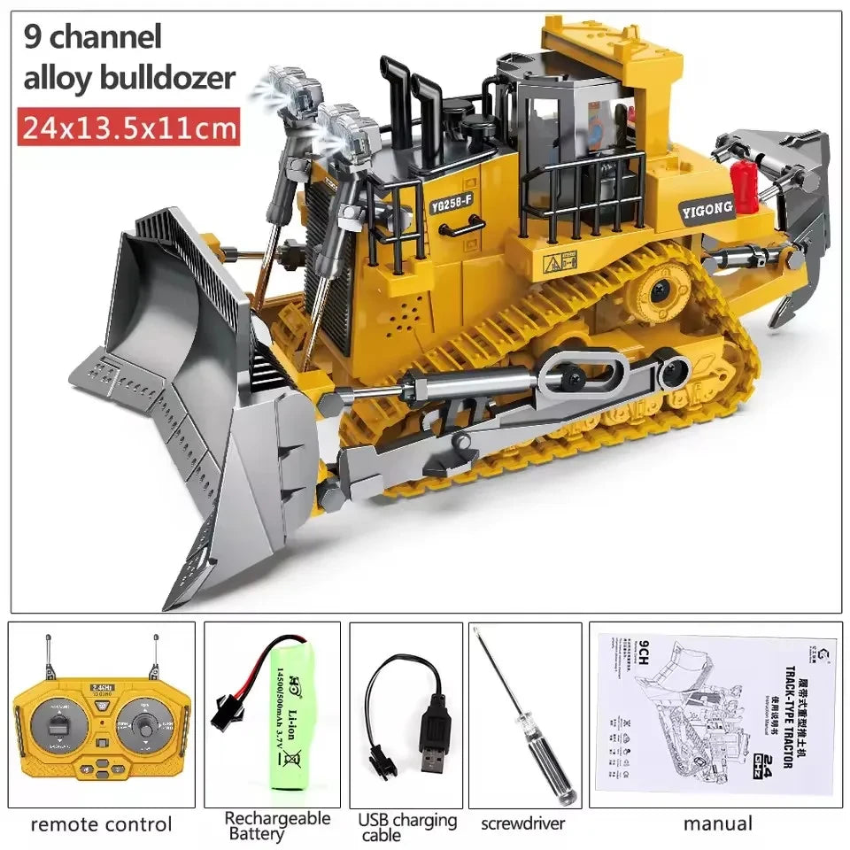 Remote Control Engineering Vehicle Toy