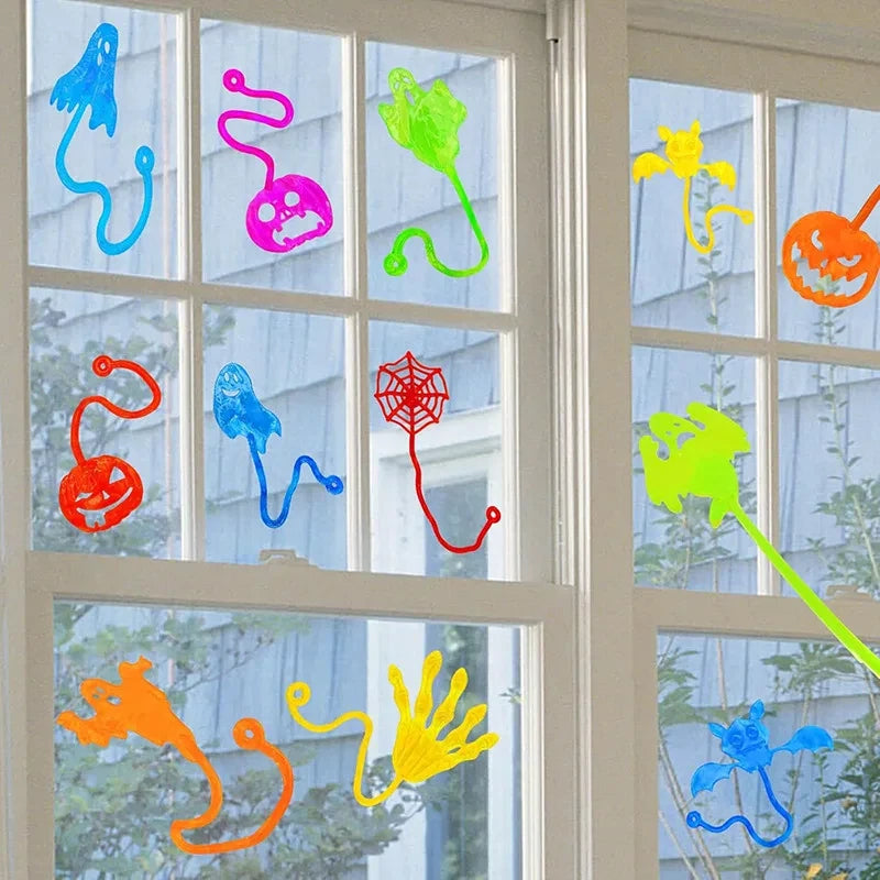 Stretching Sticky Spider Party Favor
