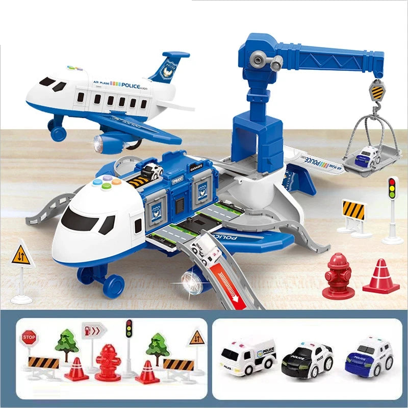 Inertial Simulation Aircraft Toy Car
