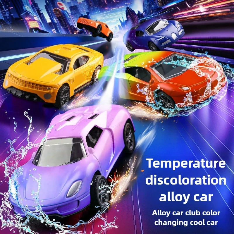 Color Change Alloy Pull Back Car Toys