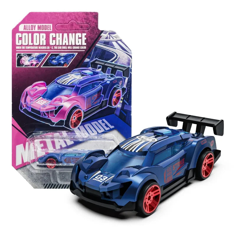 Color Change Alloy Pull Back Car Toys