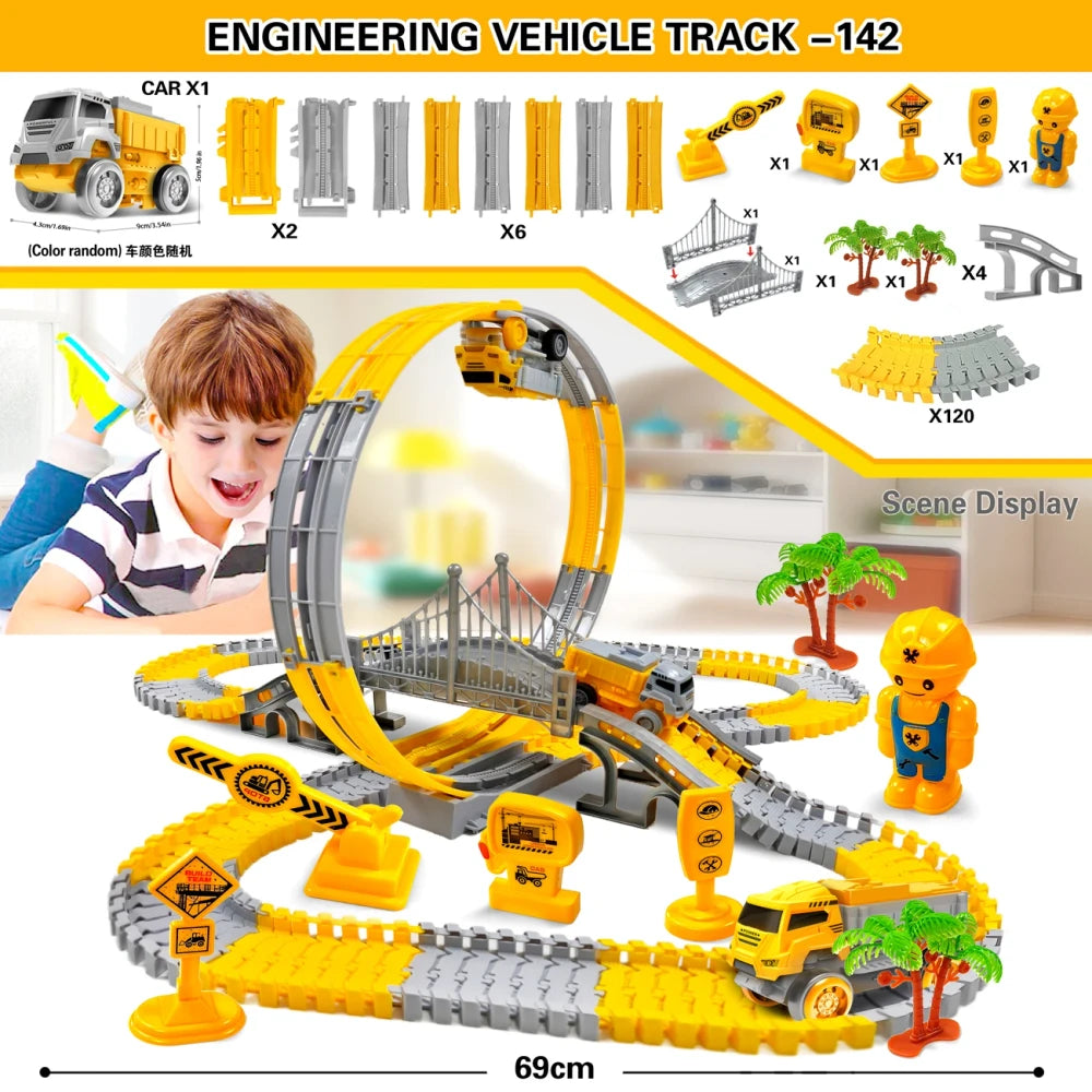 Children Magic Climbing Track Toy