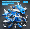 Kids Toy Plane Foldable Storage Vehicle Set