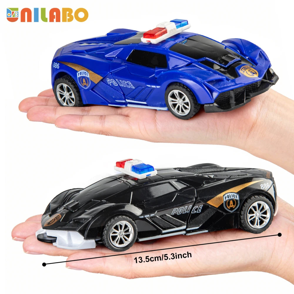 Transformable Robot Sports Car Toy