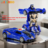 Transformable Robot Sports Car Toy