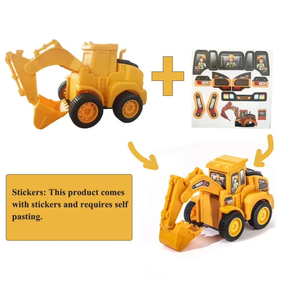 Engineering Vehicle Model Construction Toy