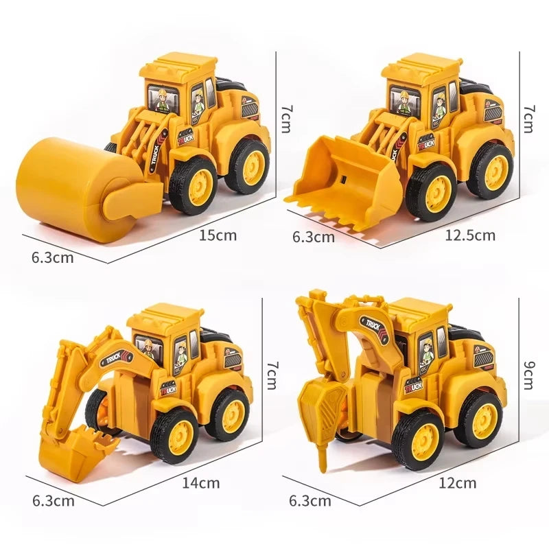 Engineering Vehicle Model Construction Toy