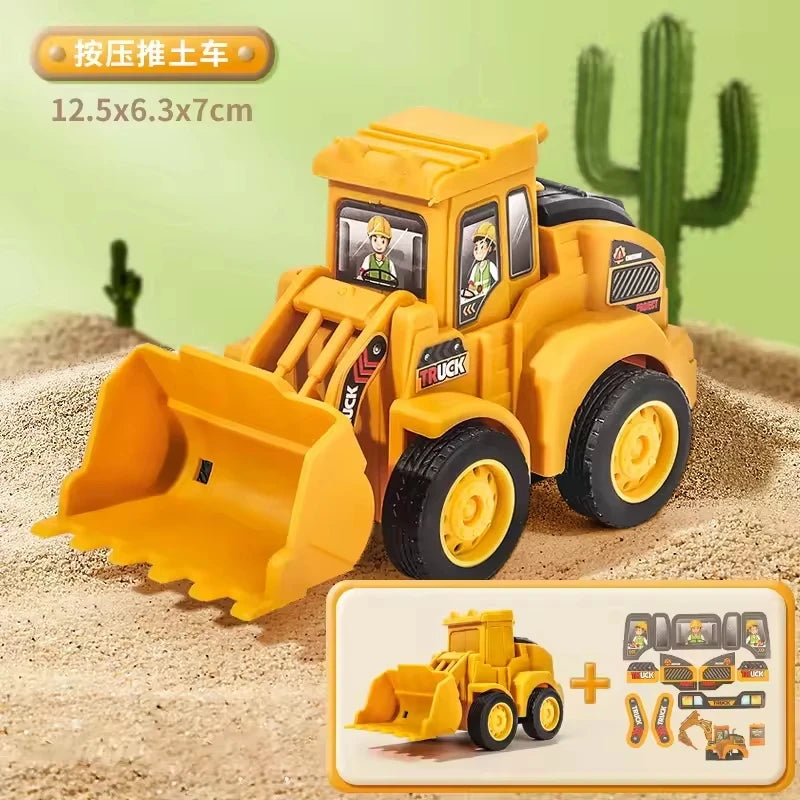 Engineering Vehicle Model Construction Toy