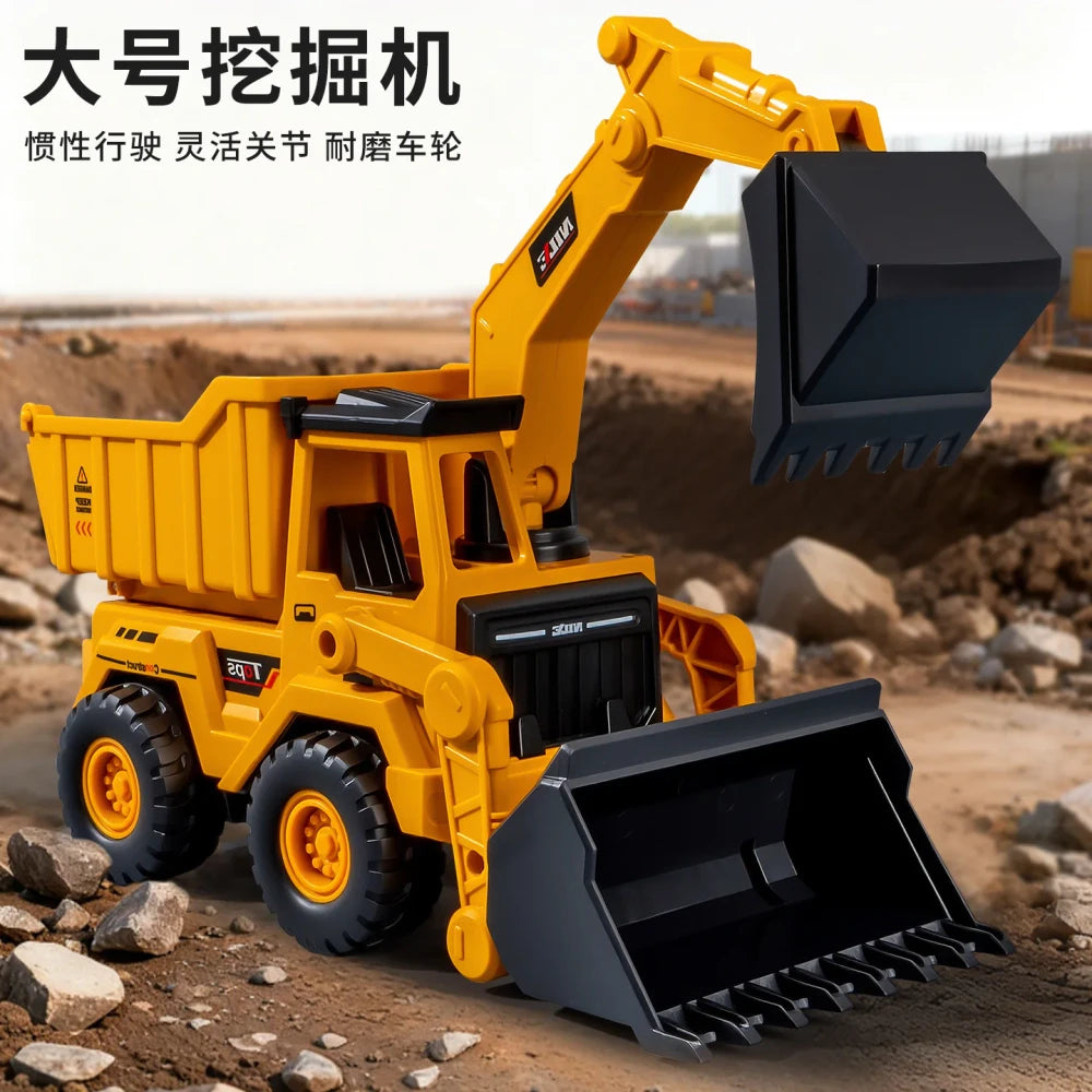 Large Excavator Construction Vehicle Toy