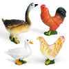 Realistic Solid Animal Toy Model Set