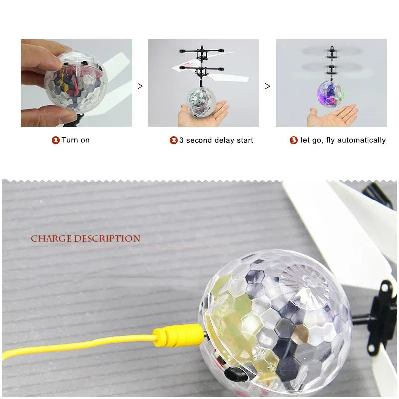 Luminous Flying Induction Toy