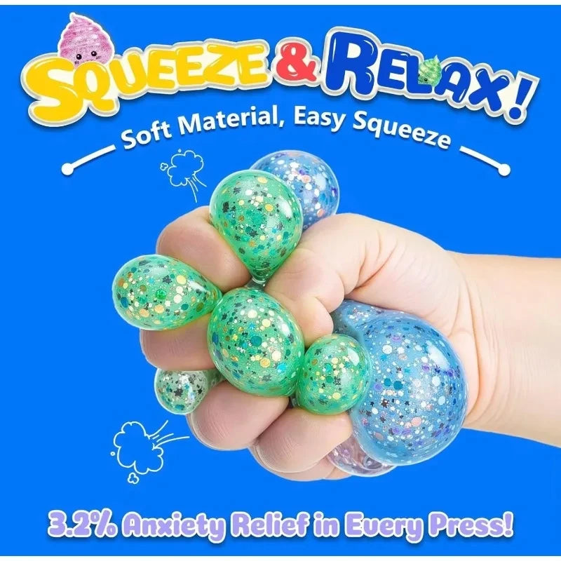 Glitter Squishy Poo Prank Toy