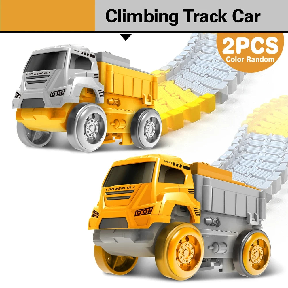 Electric Track Car Train Toy Set