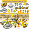 Electric Track Car Train Toy Set