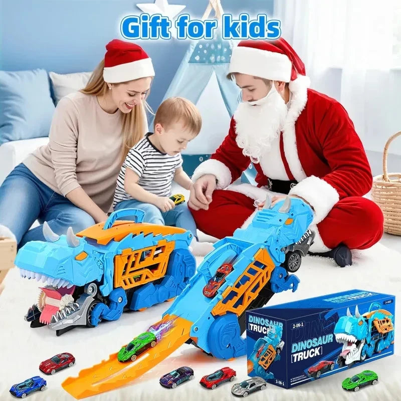 Dinosaur Transport Truck Track Set