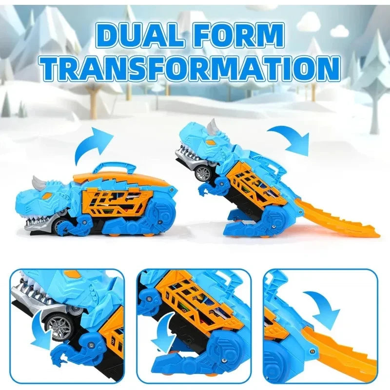 Dinosaur Transport Truck Track Set