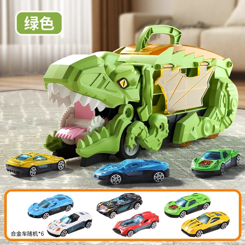 Dinosaur Transport Truck Track Set