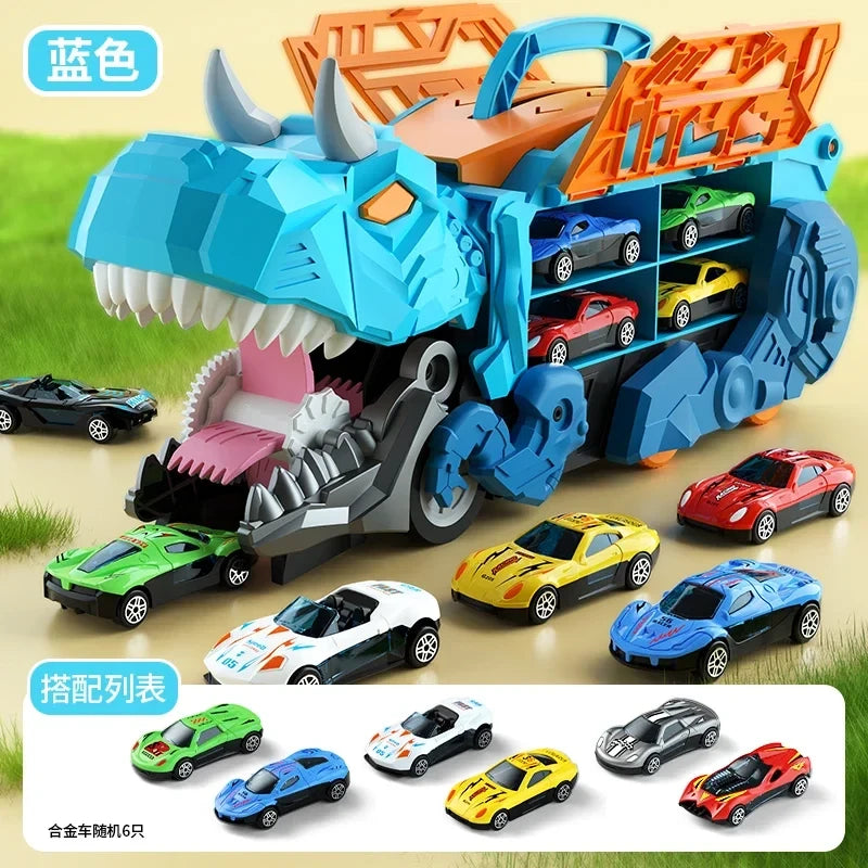 Dinosaur Transport Truck Track Set