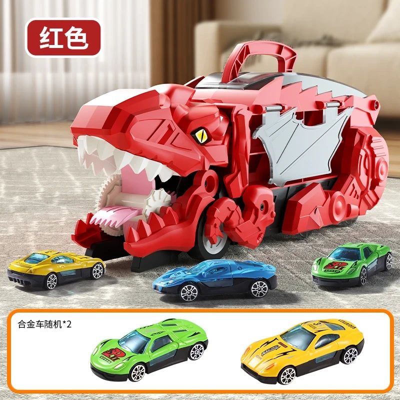Dinosaur Transport Truck Track Set