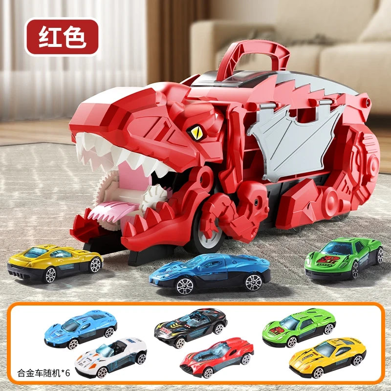Dinosaur Transport Truck Track Set