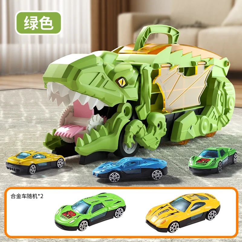Dinosaur Transport Truck Track Set