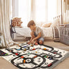 City Traffic Road Map Playmat