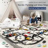 City Traffic Road Map Playmat