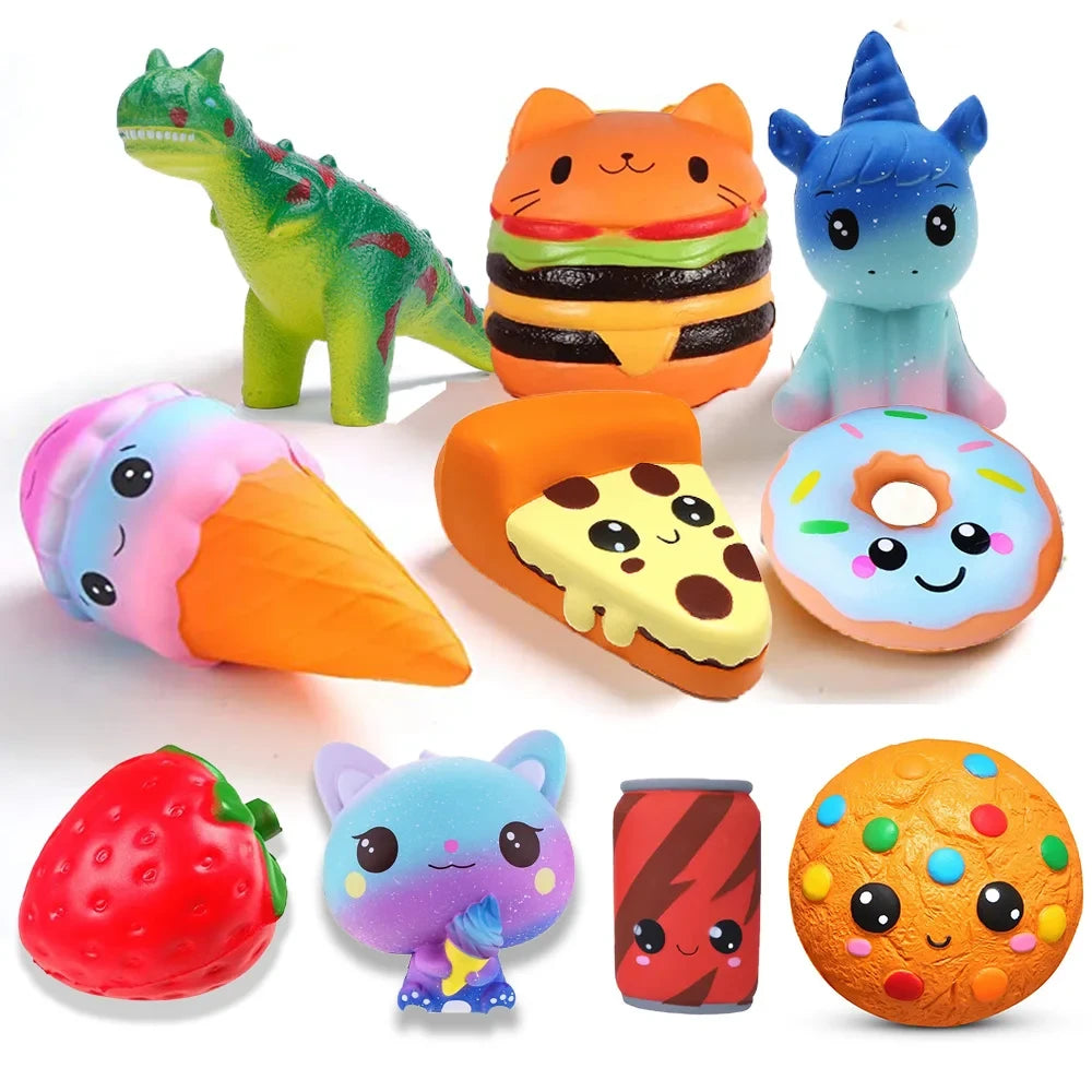 Slow Rising Scented Biscuit Squishy Toy