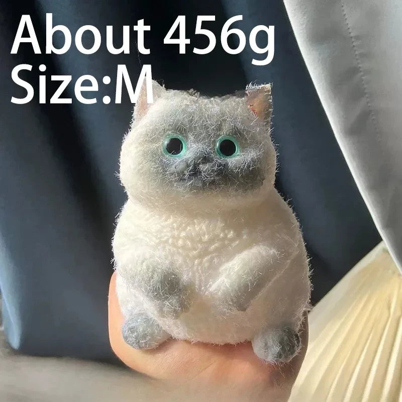 Kawaii Cat Silicone Stress Relief Squeeze Toy
