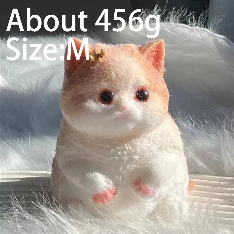 Kawaii Cat Silicone Stress Relief Squeeze Toy