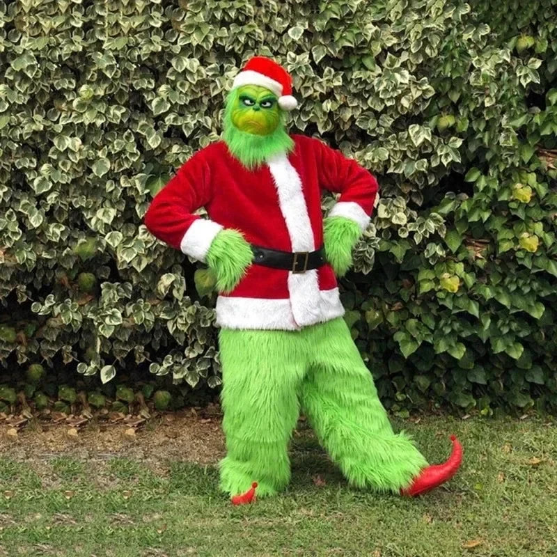 Green Monster Shaggy Cosplay Costume Set