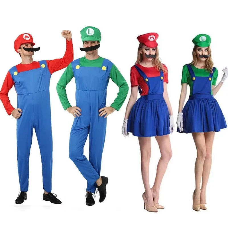Super Mario Cosplay Costume Set