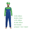 Super Mario Cosplay Costume Set