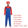 Super Mario Cosplay Costume Set