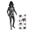 Kids Hooded Skeleton Costume