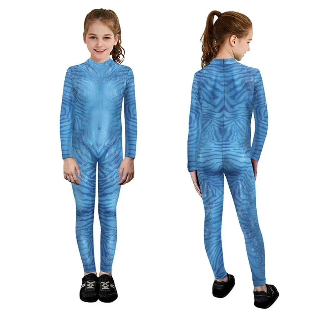 Avatar Cosplay Bodysuit